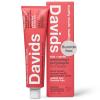 Davids Fluoride Free Toothpaste, Teeth Whitening, Antiplaque, SLS (Sulfate) Free, Promotes Enamel Health, Mouth & Gum Detox, EWG Verified, Natural Peppermint, 5.25oz (3 Pack)(Strawberry + Watermelon)